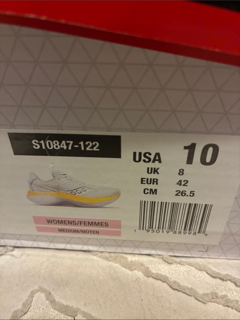 Saucony Kinvara Pro - New - Women’s Size 10 - Premium Carbon-Plated Running Shoe - Picture 8 of 8